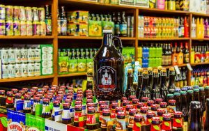 Inside Cottage Hill Package Store in Mobile, Alabama 36609