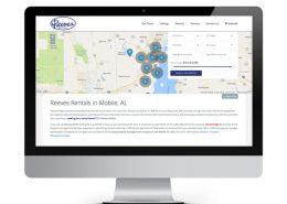 Reeves Rentals Website