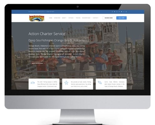 Action Charter Service Website 2021