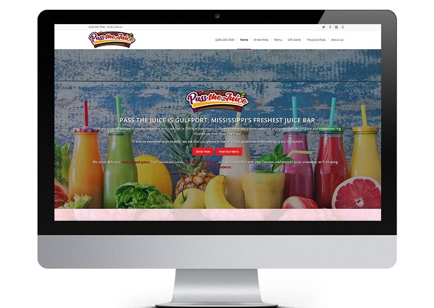 Pass the Juice Website